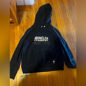 Rare Moncler x Genius Fragment black Hoodie